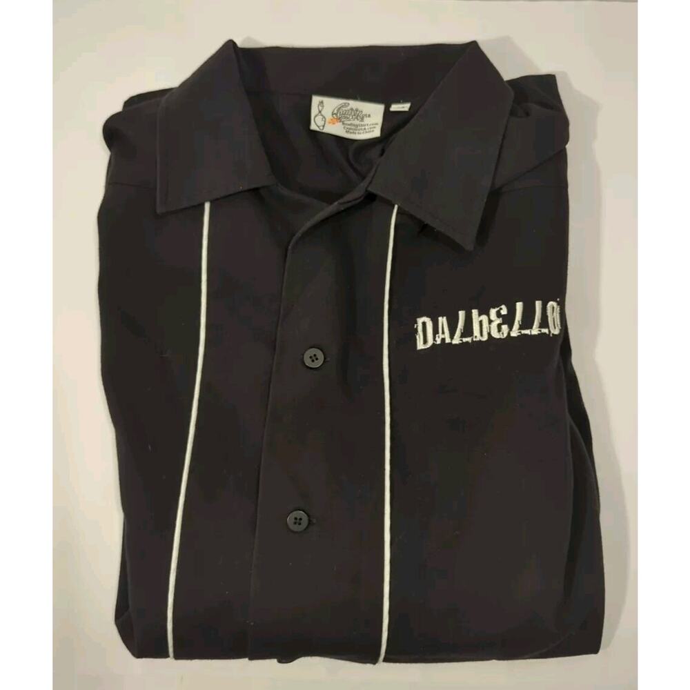 Crusin USA Bowling Shirt - Dalbello Ski Elan Ski - Bowling Shirt - Size Large